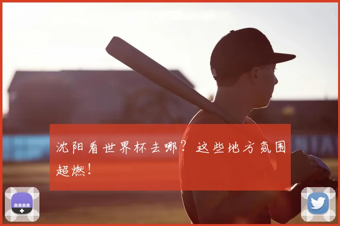 沈阳看世界杯去哪?这些地方氛围超燃!